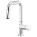Brizo Odin 63965LF Pull-Down Prep Faucet with Square Spout - Less Handle
