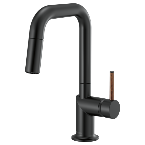 Brizo Odin: Pull-Down Prep Faucet with Square Spout - Less Handle