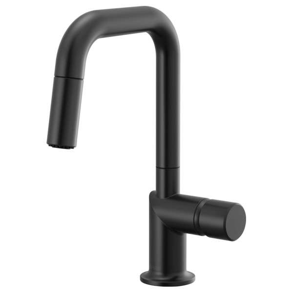 Brizo Odin: Pull-Down Prep Faucet with Square Spout - Less Handle