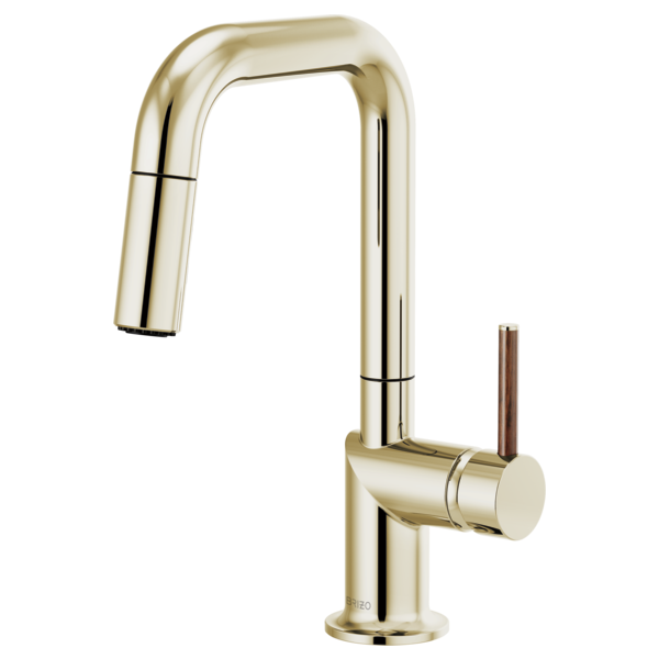 Brizo Odin 63965LF Pull-Down Prep Faucet with Square Spout - Less Handle