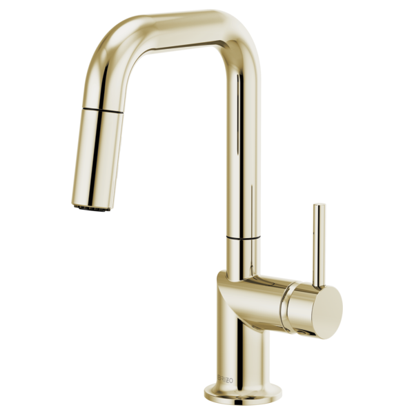 Brizo Odin 63965LF Pull-Down Prep Faucet with Square Spout - Less Handle