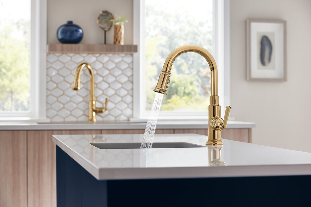 Brizo Rook: Pull-Down Prep Faucet