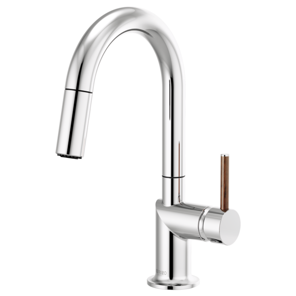Brizo Odin: Pull-Down Prep Faucet with Arc Spout - Less Handle