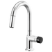 Brizo Odin: Pull-Down Prep Faucet with Arc Spout - Less Handle