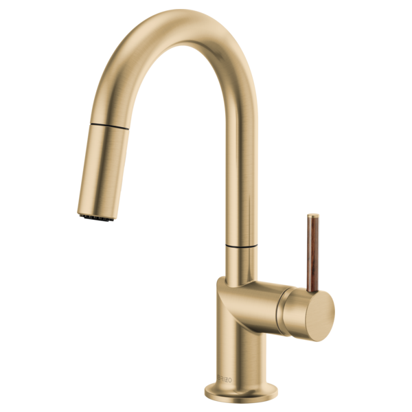 Brizo Odin: Pull-Down Prep Faucet with Arc Spout - Less Handle