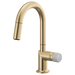 Brizo Odin: Pull-Down Prep Faucet with Arc Spout - Less Handle
