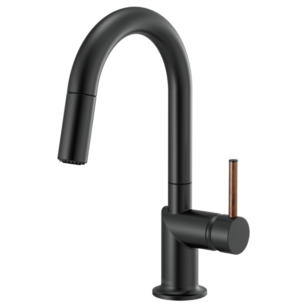 Brizo Odin: Pull-Down Prep Faucet with Arc Spout - Less Handle