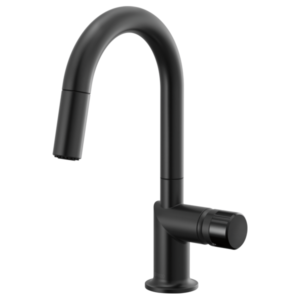 Brizo Odin: Pull-Down Prep Faucet with Arc Spout - Less Handle