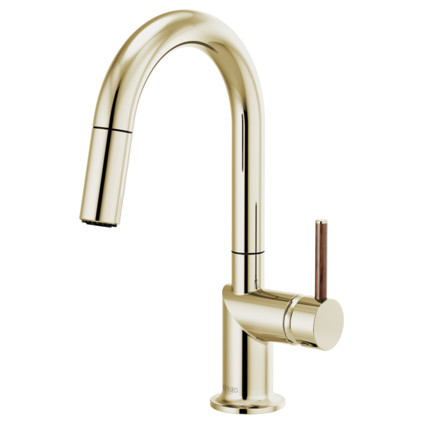 Brizo Odin 63975LF Pull-Down Prep Faucet with Arc Spout - Less Handle