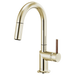Brizo Odin 63975LF Pull-Down Prep Faucet with Arc Spout - Less Handle