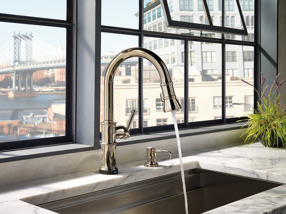 Brizo Artesso: Single Handle Pull-Down Kitchen Faucet with SmartTouch(R) Technology