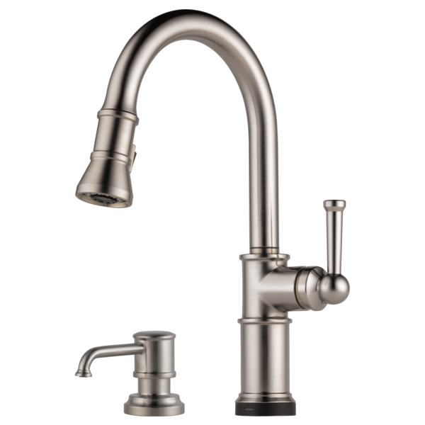 Brizo Artesso: Single Handle Pull-Down Kitchen Faucet with SmartTouch(R) Technology