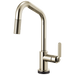 Brizo Litze:64064LF SmartTouch Pull-Down Kitchen Faucet with Angled Spout and Industrial Handle