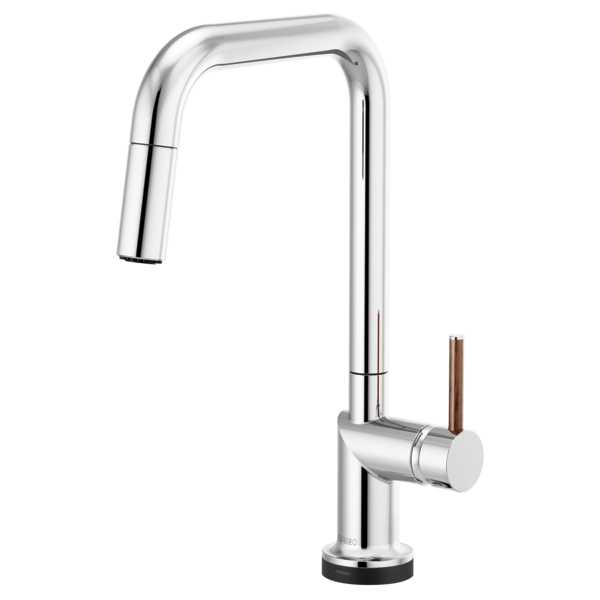 Brizo Odin: SmartTouch Pull-Down Kitchen Faucet with Square Spout - Less Handle