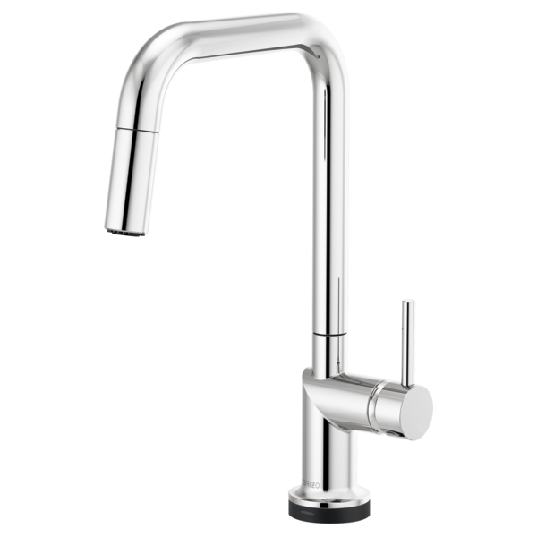 Brizo Odin: SmartTouch Pull-Down Kitchen Faucet with Square Spout - Less Handle