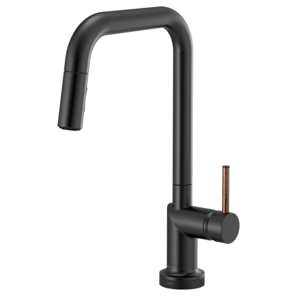 Brizo Odin: SmartTouch Pull-Down Kitchen Faucet with Square Spout - Less Handle