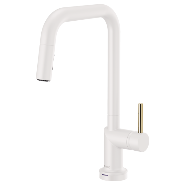 Brizo Odin: SmartTouch Pull-Down Kitchen Faucet with Square Spout - Less Handle