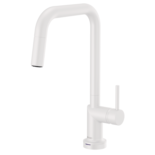 Brizo Odin: SmartTouch Pull-Down Kitchen Faucet with Square Spout - Less Handle