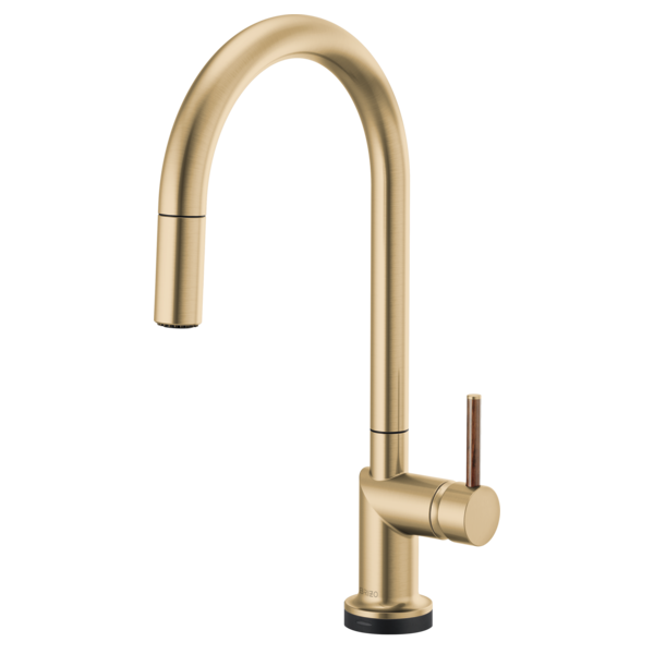 Brizo Odin: SmartTouch Pull-Down Kitchen Faucet with Arc Spout - Less Handle