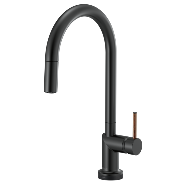 Brizo Odin: SmartTouch Pull-Down Kitchen Faucet with Arc Spout - Less Handle