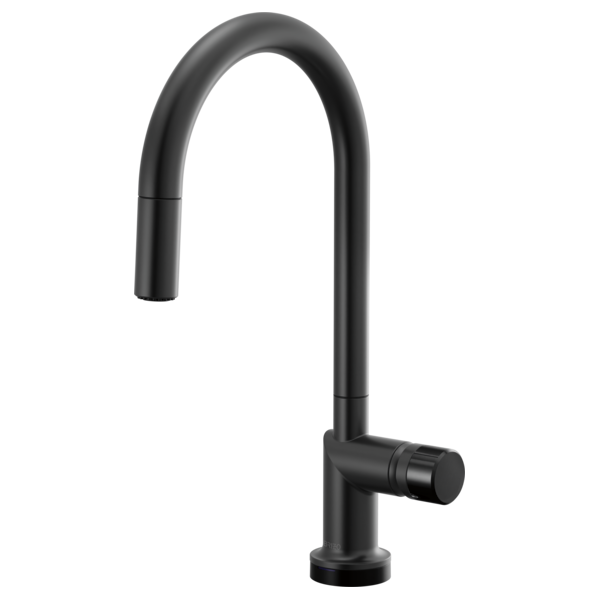Brizo Odin: SmartTouch Pull-Down Kitchen Faucet with Arc Spout - Less Handle