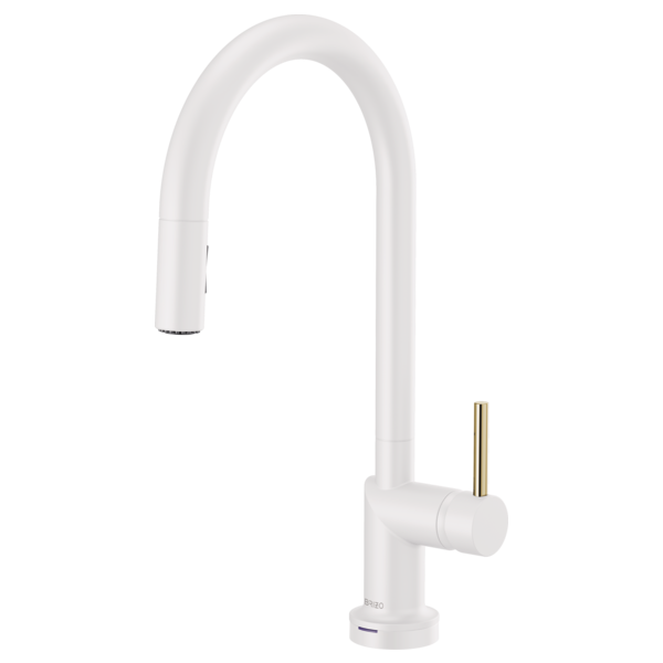 Brizo Odin: SmartTouch Pull-Down Kitchen Faucet with Arc Spout - Less Handle