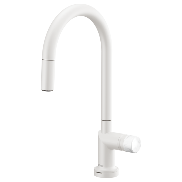 Brizo Odin: SmartTouch Pull-Down Kitchen Faucet with Arc Spout - Less Handle