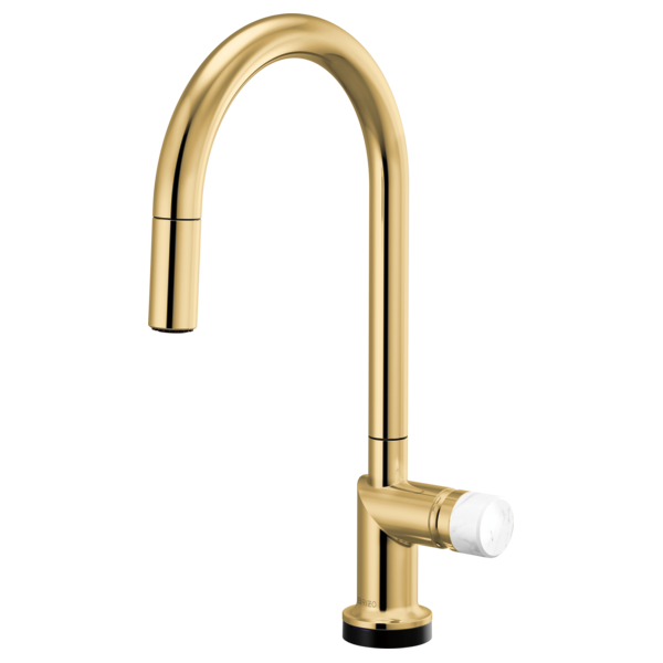 Brizo Odin 64075LF SmartTouch Pull-Down Kitchen Faucet with Arc Spout - Less Handle