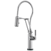 Brizo Litze 64143LF SmartTouch Articulating Kitchen Faucet With Finished Hose