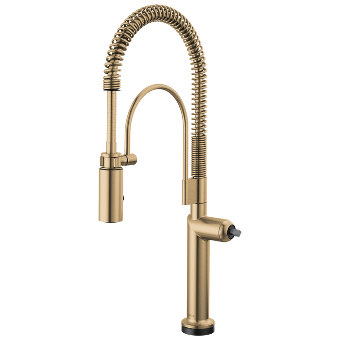 Brizo Odin: SmartTouch Semi-Professional Kitchen Faucet - Less Handle