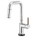 Brizo Odin 64965LF SmartTouch Pull-Down Prep Kitchen Faucet with Square Spout - Less Handle