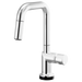 Brizo Odin 64965LF SmartTouch Pull-Down Prep Kitchen Faucet with Square Spout - Less Handle