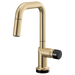 Brizo Odin 64965LF SmartTouch Pull-Down Prep Kitchen Faucet with Square Spout - Less Handle