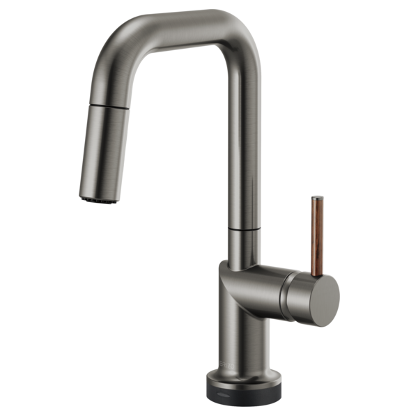Brizo Odin 64965LF SmartTouch Pull-Down Prep Kitchen Faucet with Square Spout - Less Handle