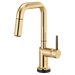 Brizo Odin 64965LF SmartTouch Pull-Down Prep Kitchen Faucet with Square Spout - Less Handle