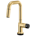 Brizo Odin 64965LF SmartTouch Pull-Down Prep Kitchen Faucet with Square Spout - Less Handle