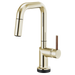 Brizo Odin 64965LF SmartTouch Pull-Down Prep Kitchen Faucet with Square Spout - Less Handle