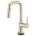 Brizo Odin 64965LF SmartTouch Pull-Down Prep Kitchen Faucet with Square Spout - Less Handle