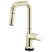 Brizo Odin 64965LF SmartTouch Pull-Down Prep Kitchen Faucet with Square Spout - Less Handle