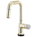 Brizo Odin 64965LF SmartTouch Pull-Down Prep Kitchen Faucet with Square Spout - Less Handle