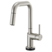 Brizo Odin 64965LF SmartTouch Pull-Down Prep Kitchen Faucet with Square Spout - Less Handle