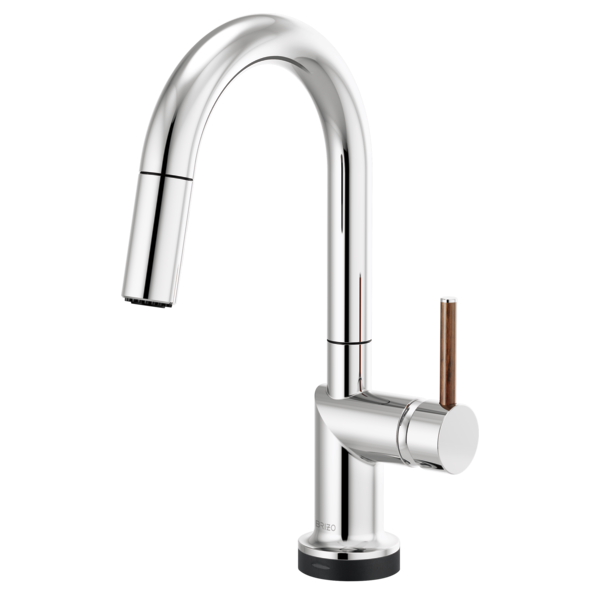 Brizo Odin: SmartTouch Pull-Down Prep Kitchen Faucet with Arc Spout - Less Handle