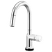 Brizo Odin: SmartTouch Pull-Down Prep Kitchen Faucet with Arc Spout - Less Handle