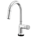 Brizo Odin 64975LF SmartTouch Pull-Down Prep Kitchen Faucet with Arc Spout - Less Handle