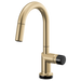 Brizo Odin: SmartTouch Pull-Down Prep Kitchen Faucet with Arc Spout - Less Handle