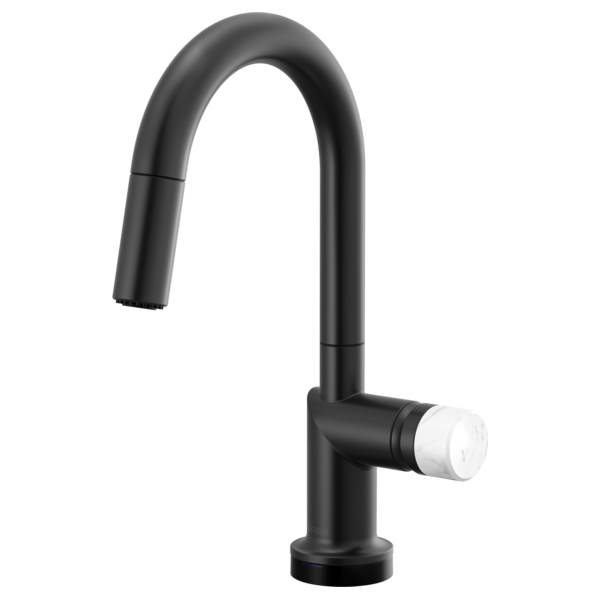 Brizo Odin: SmartTouch Pull-Down Prep Kitchen Faucet with Arc Spout - Less Handle