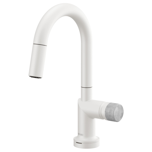 Brizo Odin: SmartTouch Pull-Down Prep Kitchen Faucet with Arc Spout - Less Handle
