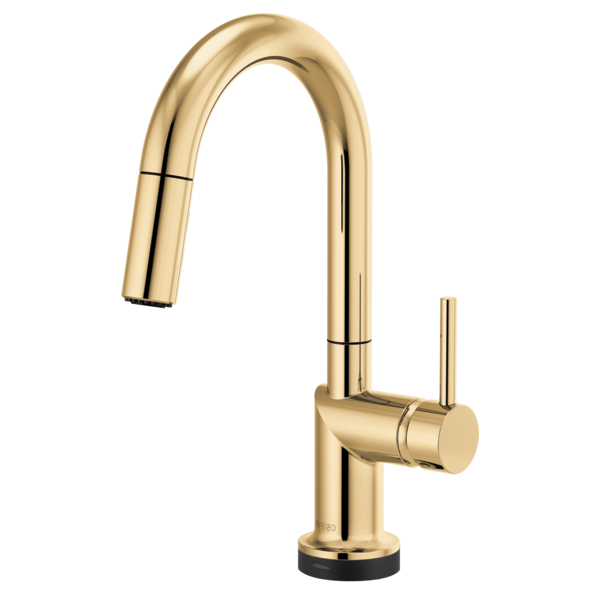 Brizo Odin 64975LF SmartTouch Pull-Down Prep Kitchen Faucet with Arc Spout - Less Handle
