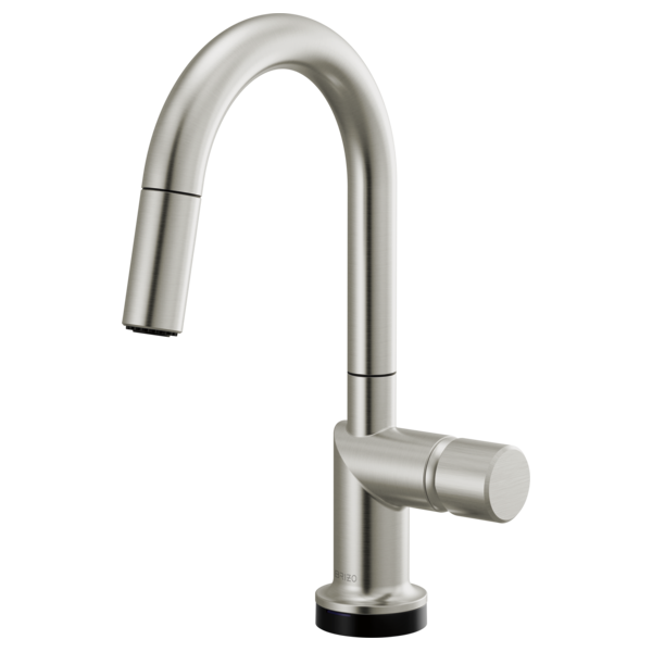 Brizo Odin 64975LF SmartTouch Pull-Down Prep Kitchen Faucet with Arc Spout - Less Handle