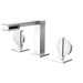 Brizo Frank Lloyd Wright: Widespread Lavatory Faucet - Less Handles